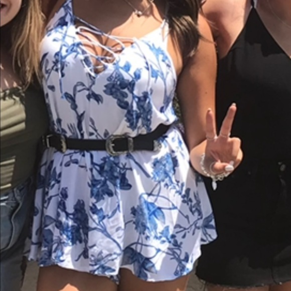 Blue and white jumper - Picture 2 of 3